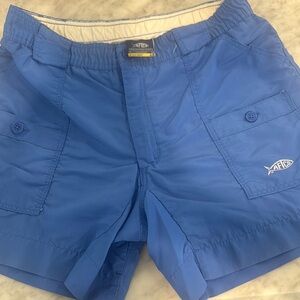 AFTCO Royal Blue Fishing Shorts